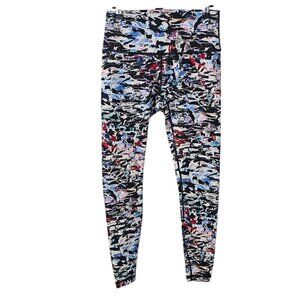 Lululemon Wunder Under High Rise Tight, Culture Clash, Athletic Leggings, Size 8